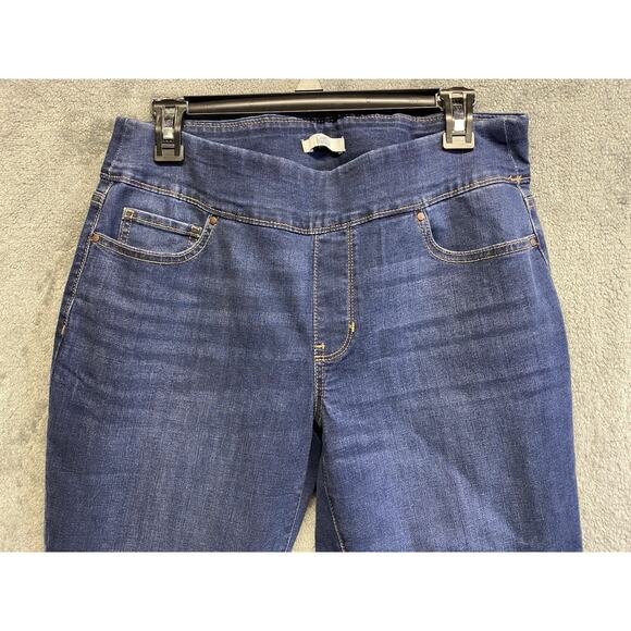 Croft & Barrow Women’s Navy Pull On Capris Size 8 NWT - Picture 2 of 12